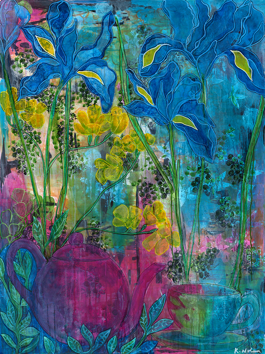 Morning Pot of Tea by Kate Nolan